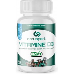 Natusport Vitamine D3 (75 mcg/3000 I.E) 120  softgel capsules