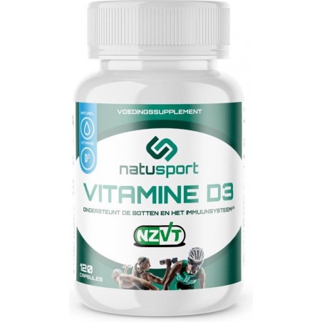 Natusport Vitamine D3 (75 mcg/3000 I.E) 120  softgel capsules