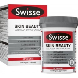 Swisse Skin Beauty Collageen & Hyaluronzuur Voedingssupplement - 30 stuks