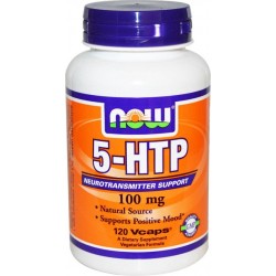 Now Foods - 5-HTP - 100 mg - 120 Vcaps