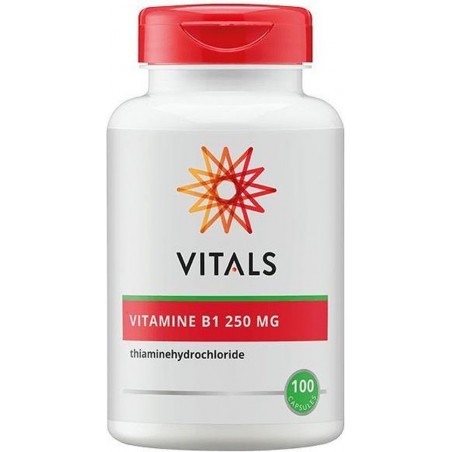 Vitals - Vitamine B1 250 mg - 100 Capsules - Vitaminen