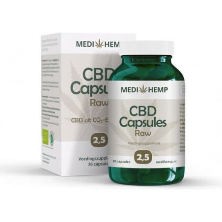 Medihemp CBD Capsules - 2,5% -30 caps