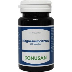 Bonusan Magnesiumcitraat 150 mg plus 60tab