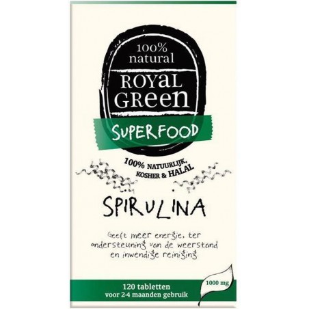 Royal Green Spirulina - 120 st