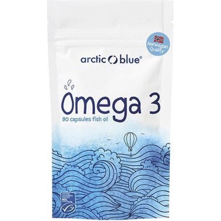 Arctic Blue Omega 3 Visolie capsules 90 stuks