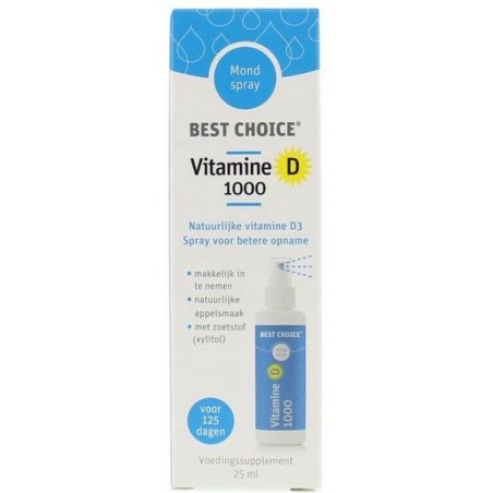 Best Choice Vitamine D 1000 25 ml