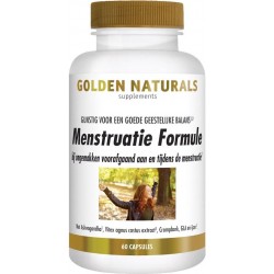 Golden Naturals Menstruatie Formule (60 capsules)