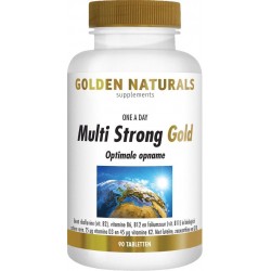 Golden Naturals Multi Strong Gold (90 tabletten)