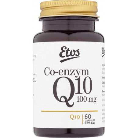 Etos Co-enzym Q10 100mg voedingssupplement - 60 softgel capsules