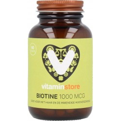 Vitaminstore  - Biotine 1000 mcg (biotin) - 60 vegicaps