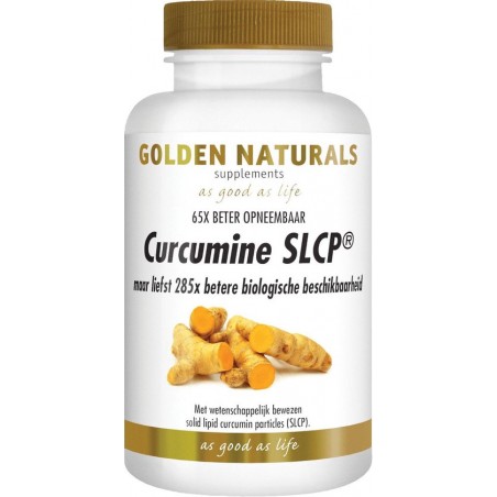 Golden Naturals Curcumine SLCP 400 mg (60 veganistische capsules)