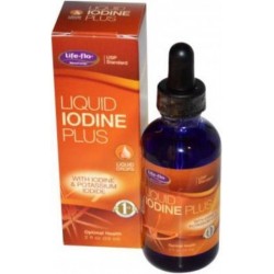 Life Flo Health – Vloeibaar Jodium druppels - met jodium en kalium Jodide 1e keus voor Optimale gezondheid.