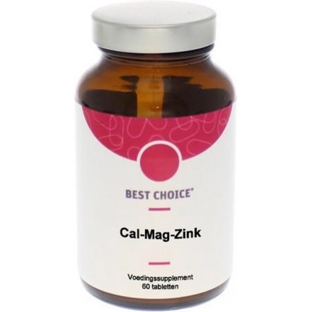 Best Choice Cal-Mag-Zink  60 tabletten