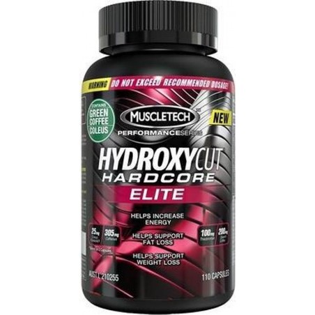 Muscletech Hydroxycut Hardcore Elite - 110 capsules