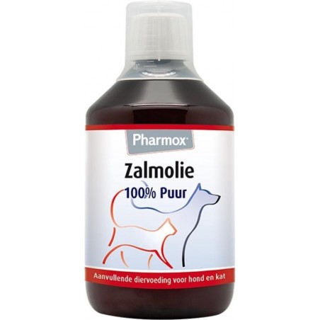 Pharmox Hond & Kat Zalmolie 425 ml