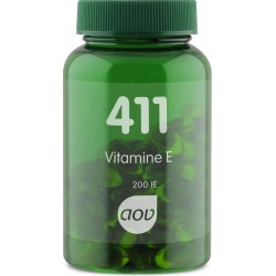 AOV 411 Vitamine E 200 IE  - 100 capsules - Vitaminen - Voedingssupplementen