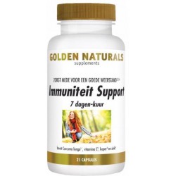 Golden Naturals Immuniteit Support 7 dagen-kuur (21 vegetarische capsules)