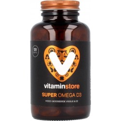 Vitaminstore  - Super omega D3 (omega 3) - 60 softgels