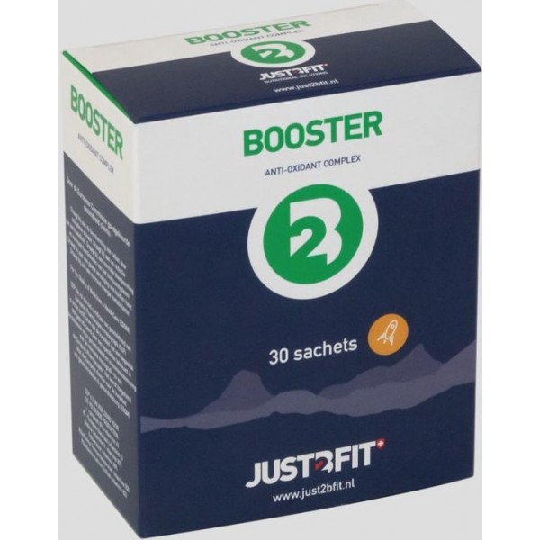 Just2Bfit Energy Booster - Anti-oxidant complex - Bevat Resveratrol - Verbetert Conditie, Weerstand & Immuunsysteem