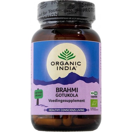 Brahmi-Gotu Kola 90 capsules 100% biologisch