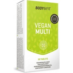 Body & Fit Vegan Multi - Multivitamine - 30 tabletten