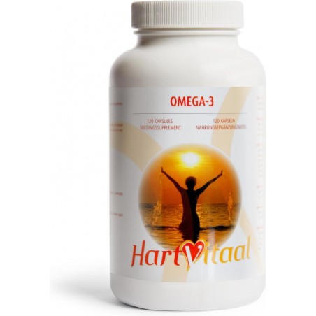 HartVitaal - Omega-3 - Hogere concentratie goede vetzuren - 180 caps