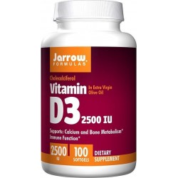 Jarrow Formulas Vitamine D3 2500IU