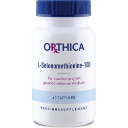 Orthica L-Selenomethionine-100 (mineralen) - 60 Capsules