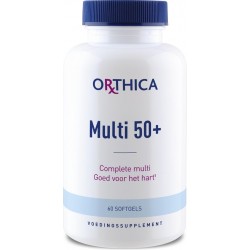 Orthica  Soft Multi 50 + (multivitaminen) - 60 Softgels