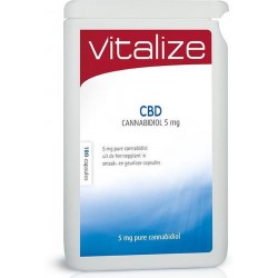 Vitalize CBD Cannabidiol 5 mg 180 capsules