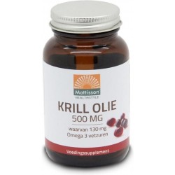 Krill olie 500 mg (60st - Mattisson)