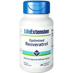 Life Extension, Optimized Reservatrol, 60 vegetarian capsules