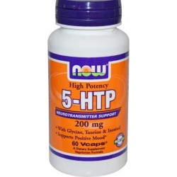 5-HTP, 200 mg (60 Vcaps) - Now Foods