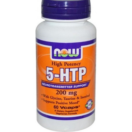5-HTP, 200 mg (60 Vcaps) - Now Foods