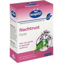 Wapiti Nachtrust Forte - 40 Tabletten - Voedingssupplement