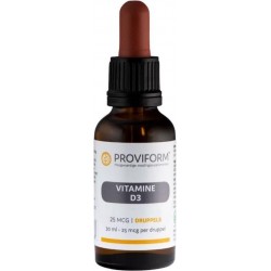 Proviform Vitamine D3 25 mcg - 30 ml - Voedingssupplement