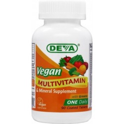 Multivitamine voor Vegetariers en Veganisten (90 Tabletten) - Deva