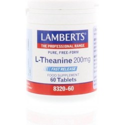 Lamberts L-Theanine 200 mg - 60 Capsules - Voedingssupplement