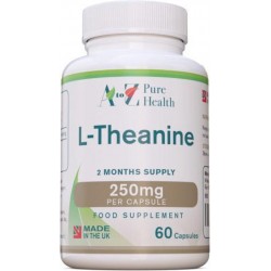 L-Theanine 250mg, 60 Veg-Capsules | Ondersteunt stressverlichting en ontspanning | Biotheek.com