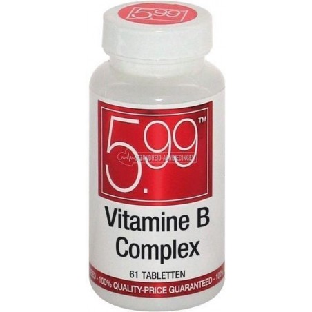 5.99 Vitamine B Complex - 61 Tabletten - Vitaminen