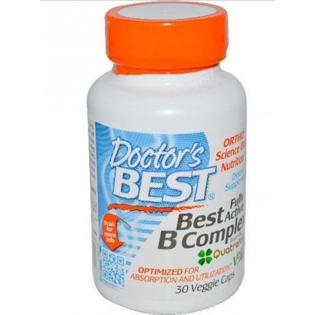 Best Fully Active B-Complex (30 vegetarische capsules) - Doctor's Best