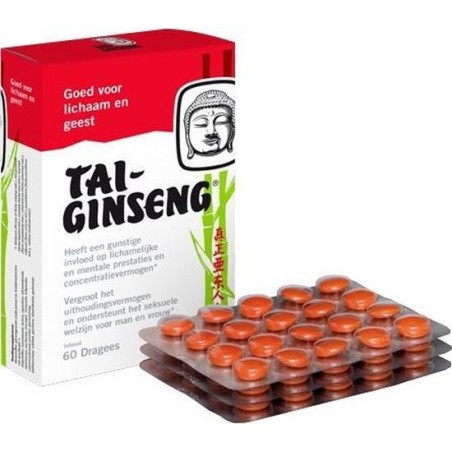 Tai-Ginseng - 60 Dragees - Voedingssupplement