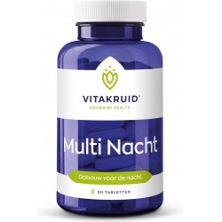 Vitakruid Multi Nacht Voedingssupplement - 90 Tabletten