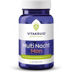 Vitakruid Multi nacht man - 30 tabletten