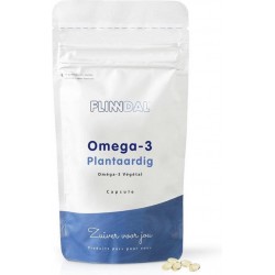 Flinndal Omega-3 Plantaardig 30 capsules - Plantaardige omega-3 uit algen - Bezorgd via de brievenbus - 8720211900969