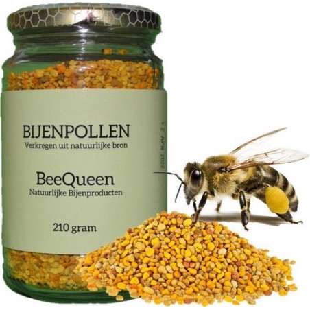 BeeQueen BIJENPOLLEN 210 g (100% Natuurlijke Stuifmeelkorrels)