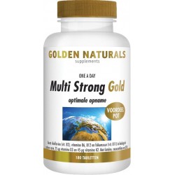 Golden Naturals Multi Strong Gold (180 tabletten)