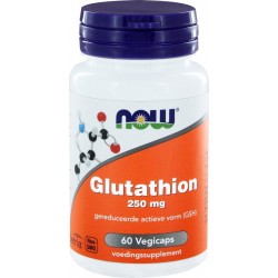 Now Foods - Glutathion 250 mg - Gereduceerde actieve vorm (GHS) - 60 Vegicaps