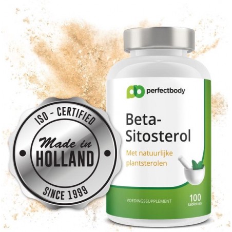 Bèta-sitosterol - 100 Tabletten - PerfectBody.nl