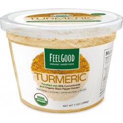 FEEL GOOD Organic Superfoods® TURMERIC POWDER (Kurkuma poeder)